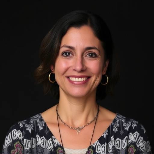 Retrato de Ana Beatriz Ferreira, a fundadora e diretora do Est&radic;&ordm;dio Cena Aberta.